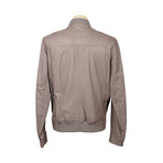 Henry Leather Jacket // Gray (S)