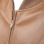 Wyatt Leather Jacket // Tan (S)