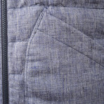 Daniel Reversible Vest // Blue (S)