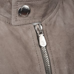 Lucas Leather Vest // Beige (M)