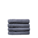 Haute Monde Wash Towel // Set of 4 (Anthracite Gray)