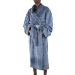 Microfleece Bathrobe (Celestial Blue)