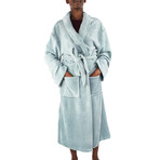 Microfleece Bathrobe (Celestial Blue)