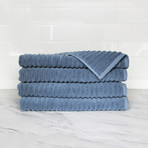 Zero Twist Hand Towel // Set of 4 (Celestial Blue)