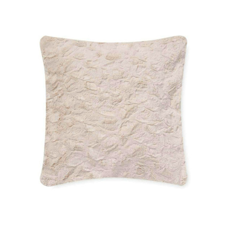 Contempo Cuddle Fur Pillow // Pearl (14"L x 20"W)