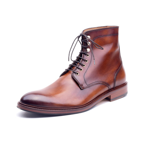 Bradley Leather Shoe // Cognac (Euro: 46)