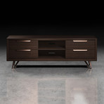 Grand Media Cabinet // Espresso