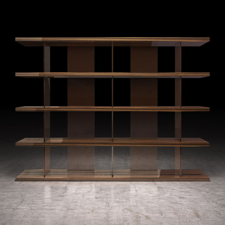 Beekman Bookcase // Glossy Cathedral Ebony