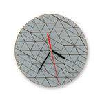 Crystalline Modern Wall Clock