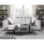 Fulton Three Seater Sofa (White)