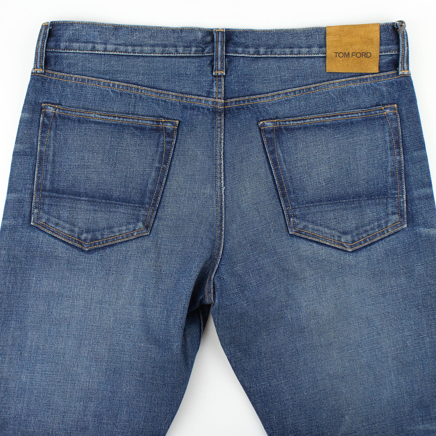 Tom Ford Straight Fit Denim // Vintage Blue (28WX33L) - Tom Ford and ...