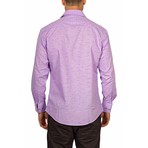 Thomas Long-Sleeve Button-Up Shirt // Lilac (XS)