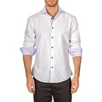 Archie Long-Sleeve Button-Up Shirt // White (3XL)