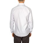Archie Long-Sleeve Button-Up Shirt // White (4XL)