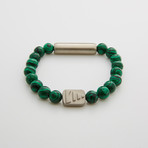 Lucid Dream Reality Check Bracelet // Malachite