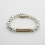 Lucid Dream Reality Check Bracelet // White Howlite