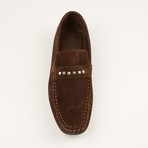 Suede Loafer // Brown (US: 10.5)