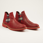 Washed Leather Chukka Boot // Red (US: 10)