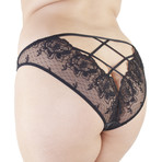 Else Black Lace Brief (2XL)