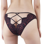 Bailey Embroidery Lace Brief (XS)