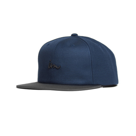 Deception Snap Back // Navy + Charcoal