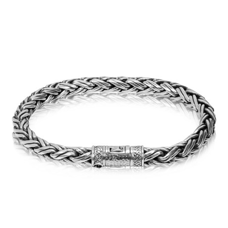 Contemporary Chain Bracelet // Silver (Small // 7.5")
