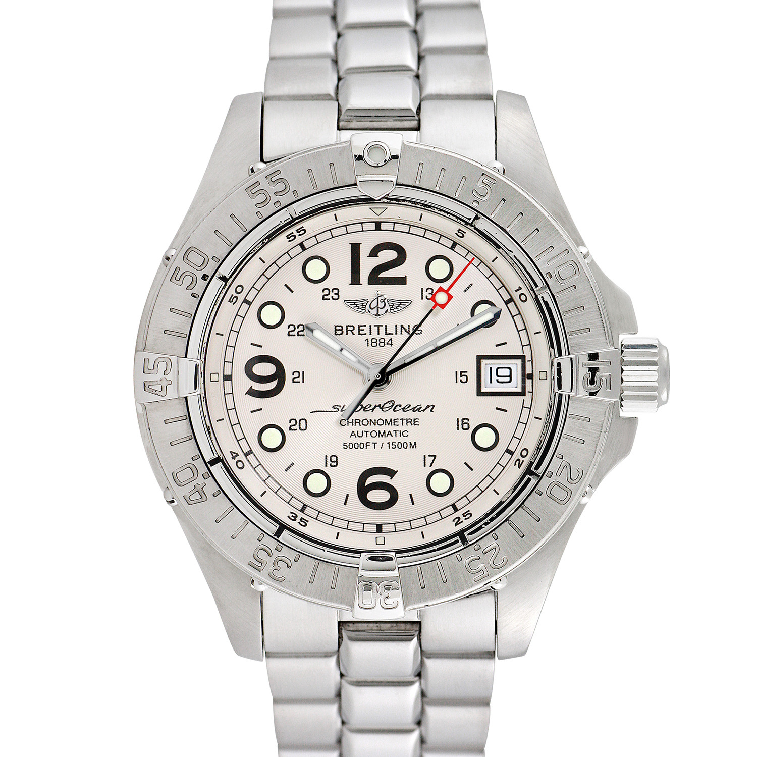 Breitling Superocean Chronometre Automatic // A17360 // Pre-Owned ...