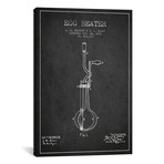 Egg Beater Charcoal Patent Blueprint // Aged Pixel (26"W x 18"H x 0.75"D)