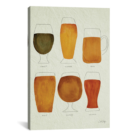 Beer Artprint // Cat Coquillette (26"W x 18"H x 0.75"D)