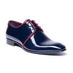 Boarder Block Loafer // Navy + Red (Euro: 44)