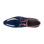 Boarder Block Loafer // Navy + Red (Euro: 44)