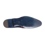 Boarder Block Loafer // Navy + Red (Euro: 40)
