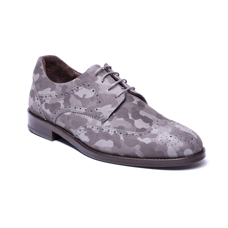 Lace-Up Loafer // Gray Camo (Euro: 40)