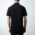 Classic Polo Shirt // Stix // Black (2XL)