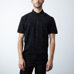 Classic Polo Shirt // Stix // Black (2XL)