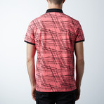 Classic Polo Shirt // Stix // Pink (L)