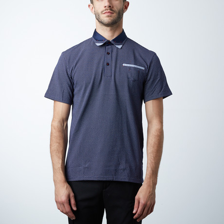 Classic Polo Shirt // Ball Point // Navy (L)