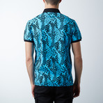 Classic Polo Shirt // Pebble // Sky (L)