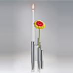 Manhattan Candlestick (Stainless Steel)