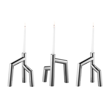 Escora Candlestick (Stainless Steel)