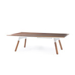 You and Me Indoor Ping-Pong Table // Standard // Walnut (White)