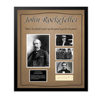 Signed Collage // John Rockefeller