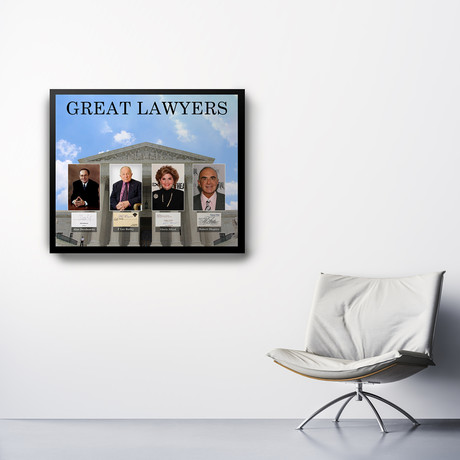 Signed Cards Collage // Great Lawyers