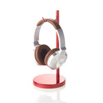 Bautes // Round Headphone Stand (Red)