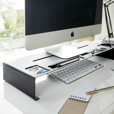 Tower // Monitor Stand (White)