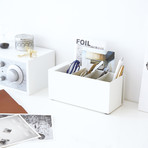 Tower // 4 Tiered Desk Organizer (White)