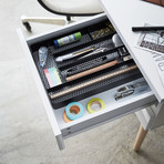 Tower // Drawer Organizer (White)