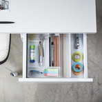 Tower // Drawer Organizer (White)