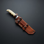 Deer Bone Large Tanto Knife