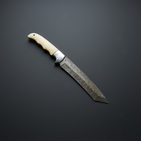 Deer Bone Large Tanto Knife